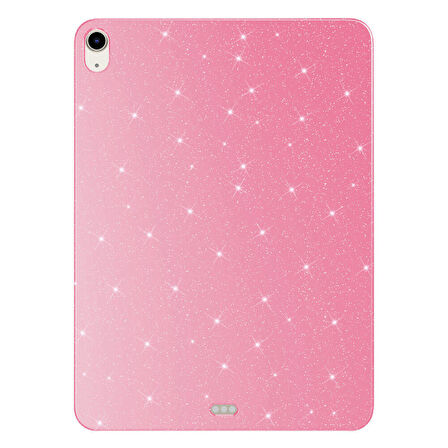 Apple iPad Air 10.9 2022 (5 Nesil) Simli Parlak Görünümlü Tablet Koton Kılıf