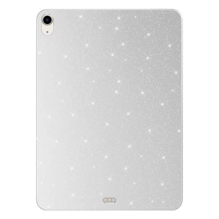 iPad Air 10.9 2020 (4 Nesil) Simli Parlak Görünümlü Uyumlu ​ALT Tablet Koton Kılıf-Gümüş