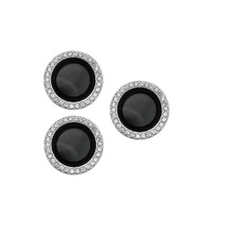 Lexroo iPhone 15 Pro Max Kamera Lens Koruyucu - Gümüş