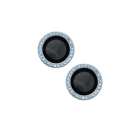 iPhone 15 Plus Uyumlu ​MKST CL-06 Kamera Koruyucu-Mavi Açık