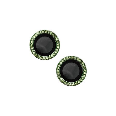 iPhone 15 Uyumlu ​MKST CL-06 Kamera Koruyucu-Açık Yeşil