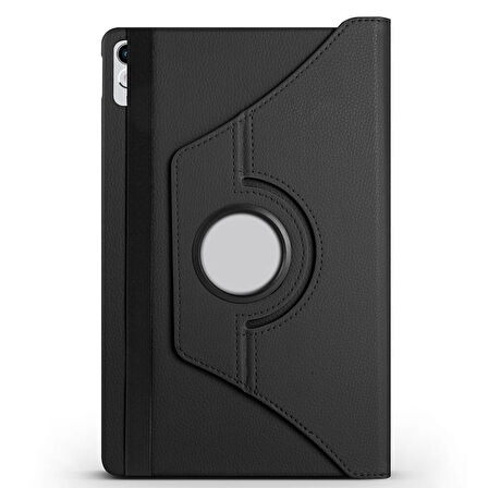 Lenovo Tab P11 11.5 (2.Nesil) TB350UF Uyumlu ​ARTH Dönebilen Standlı Kılıf-Siyah