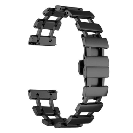 Galaxy Watch 46mm Uyumlu CLO- KRD-96 22mm Metal Kordon-Gümüş