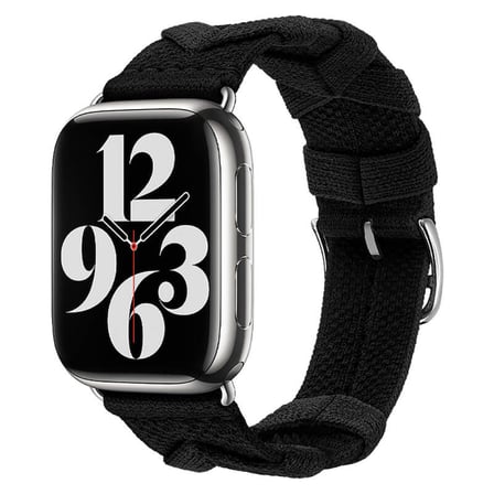 Lexroo Apple Watch 7 41mm Sarmal Örgü Tasarımlı Kordon - Kırmızı