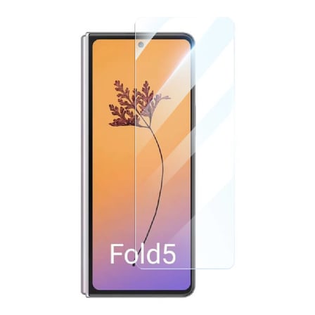Lexroo Galaxy Z Fold 5 Etnaa Şeffaf Cam Ekran Koruyucu - Renksiz