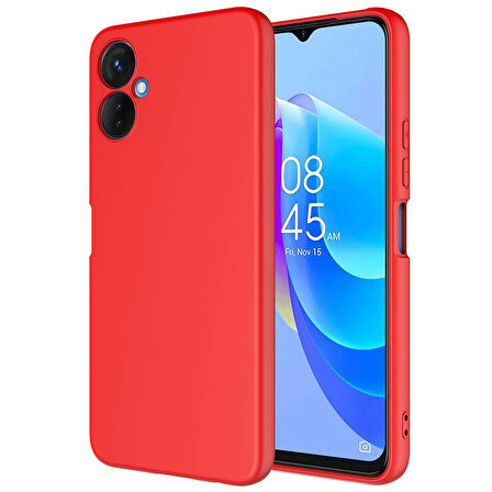 Tecno Spark 9 Pro Kılıf Zore Mara Lansman Kapak-Kırmızı
