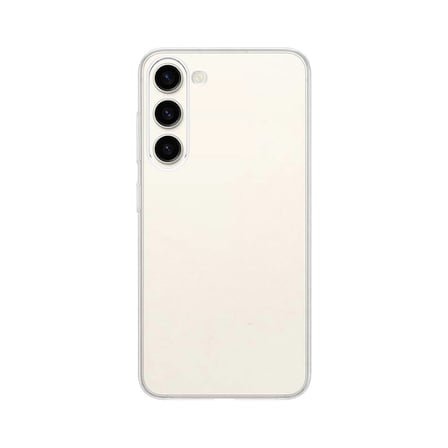 Galaxy S23 Kılıf Ultra İnce Sararmaz Sert Mika Kamera Yükseltili TKMR