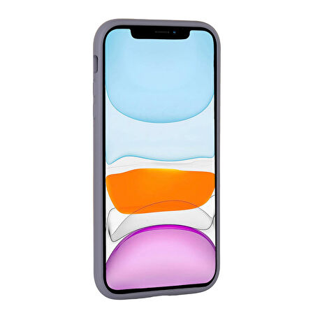 Apple iPhone 11 Kılıf Parlak Taşlı Tasarım Zore Pırlanta Kapak-Lila