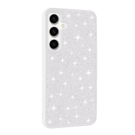 Galaxy S24 Plus Kılıf Simli Pırlanta Taşlı Kamera Yükseltili Silikon Pazarplus