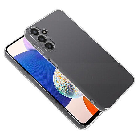 Galaxy A15 Kılıf Zore Süper Silikon Kapak-Renksiz