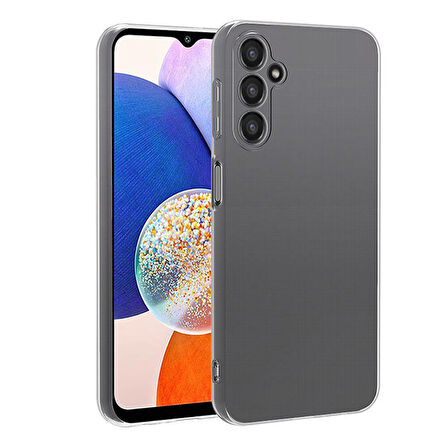 Galaxy A25 Kılıf Zore Süper Silikon Kapak-Renksiz