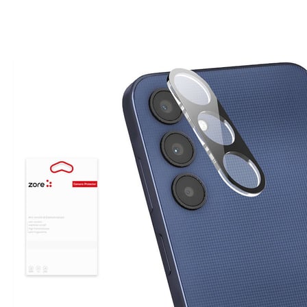 Lexroo Galaxy A25 3D Kamera Camı - Siyah