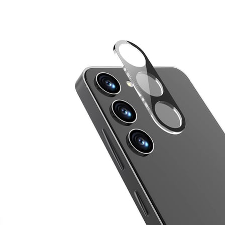 Lexroo Galaxy A55 3D Kamera Camı - Siyah