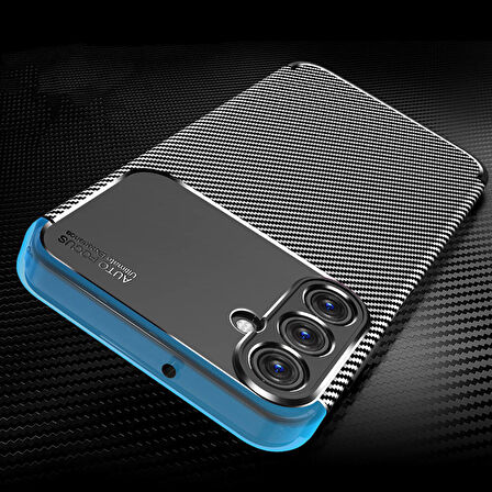 Galaxy A15 Kılıf Zore Negro Silikon Kapak-Siyah