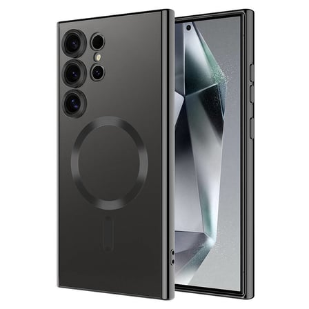 Galaxy S24 Ultra Uyumlu Kamera Korumalı Magsafe Wireless Şarj Özellikli Zore Demre Kılıf-Lac