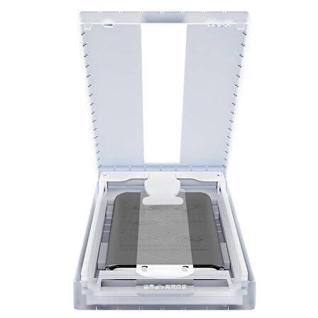 Galaxy S24 Ultra Uyumlu Zore Uygulama Aparatlı 6in1 Easy Body Privacy Ekran Koruyucu