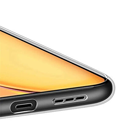 Xiaomi Redmi 13C Kılıf Zore 2mm Anti Shock Silikon-Renksiz