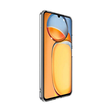 Xiaomi Poco C65 Kılıf Zore 2mm Anti Shock Silikon-Renksiz