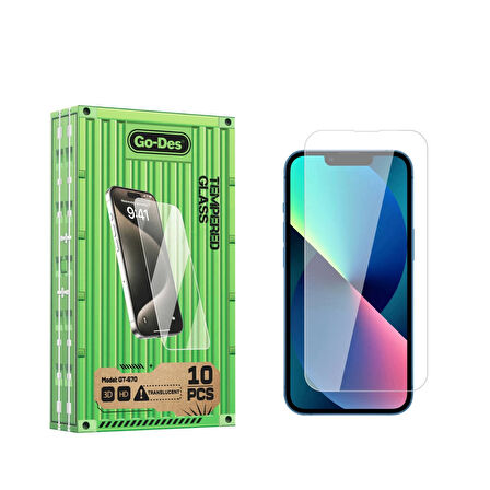 Apple İphone 13 Lopard Parmak İzi Bırakmayan 9h Oleofobik Bom Glass Ekran Koruyucu