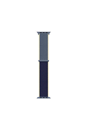 Apple Watch 42mm Uyumlu Kordon Band-03 Serisi Hasır Strap Kayış-Alaskan Blue