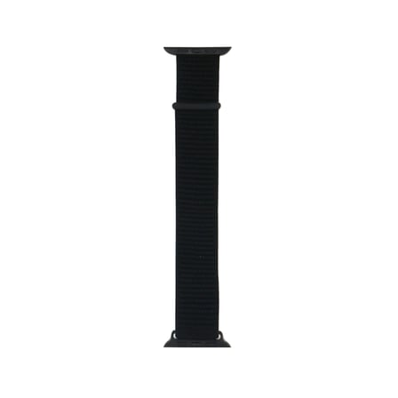 Watch Ultra 49mm Kordon Band-03 Serisi Hasır Strap Kayış-Koyu Siyah