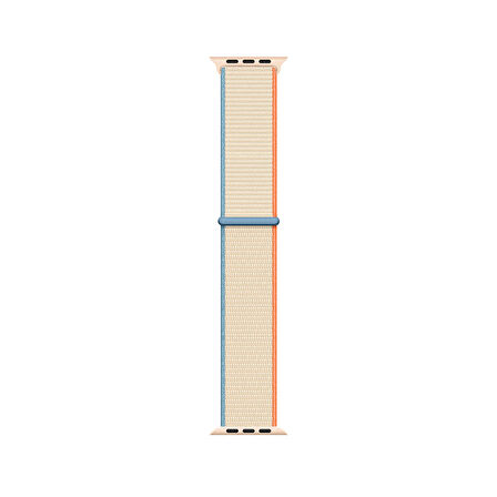 Watch 7 45mm Kordon Band-03 Serisi Hasır Strap Kayış-Krem