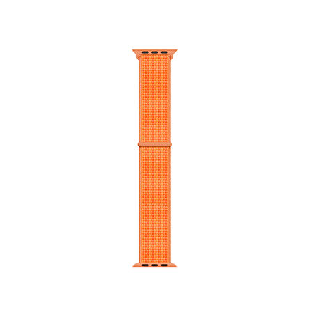 Watch 38mm Kordon Band-03 Serisi Hasır Strap Kayış-Papaya