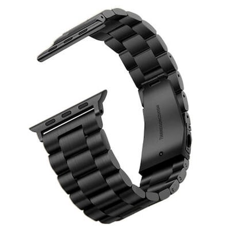 Lexroo Apple Watch 40mm Band- Metal Kordon - Siyah