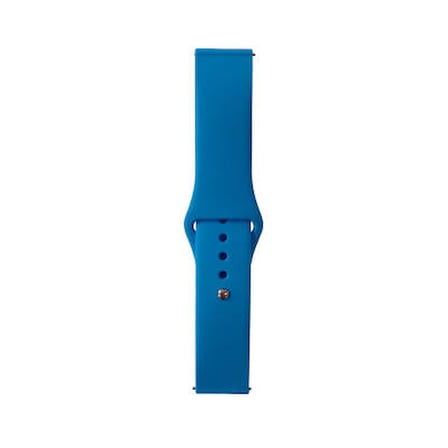 Lexroo Huawei Watch GT 3 46mm Band Serisi 22mm Klasik Kordon Silikon Strap Kayış - Mavi
