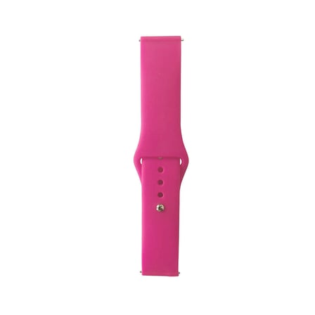 Xiaomi Amazfit Pace Band Serisi 22mm Klasik Kordon Silikon Strap Kayış-Barbie Powder