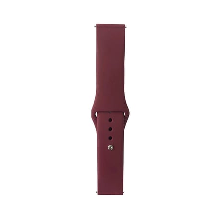 Lexroo Galaxy Watch Active 2 44mm Band Serisi 20mm Klasik Kordon Silikon Strap Kayış - Pembe