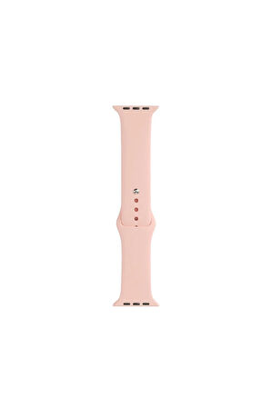 Apple Watch Ultra 49mm Band Serisi Klasik Kordon Silikon Strap Kayış-Vintage Rose