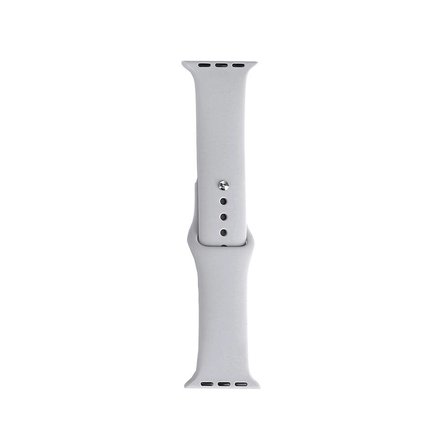 Watch 42mm Band Serisi Klasik Kordon Silikon Strap Kayış-NRTKud Gray