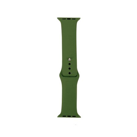 Watch 44mm Band Serisi Klasik Kordon Silikon Strap Kayış-Army Green