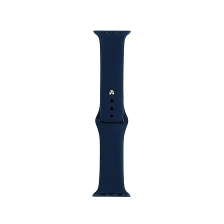 Watch 40mm Band Serisi Klasik Kordon Silikon Strap Kayış-Deep Blue