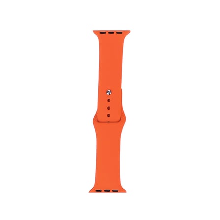 Watch 40mm Band Serisi Klasik Kordon Silikon Strap Kayış-Fesh Orange