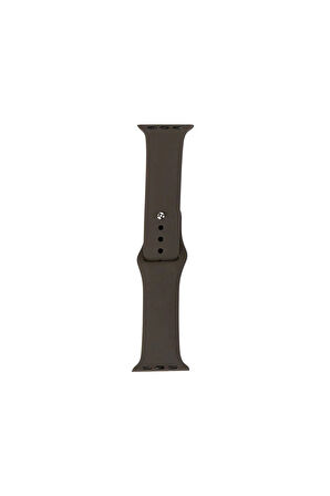Apple Watch 7 41mm Band Serisi Klasik Kordon Silikon Strap Kayış-lavender