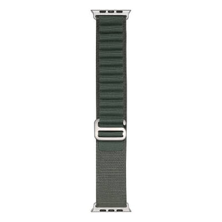 Lexroo Apple Watch Ultra 49mm Band-74 Hasır Kordon - Yeşil