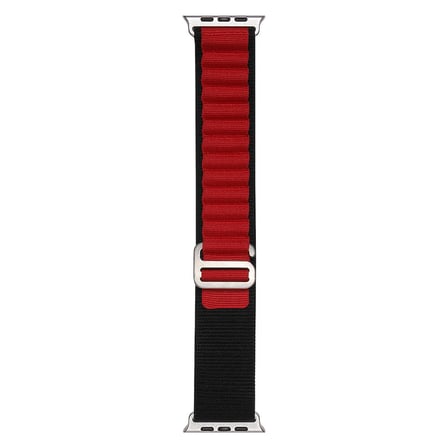Watch 7 45mm CLO Band-74 Hasır Kordon-Siyah-Kırmızı