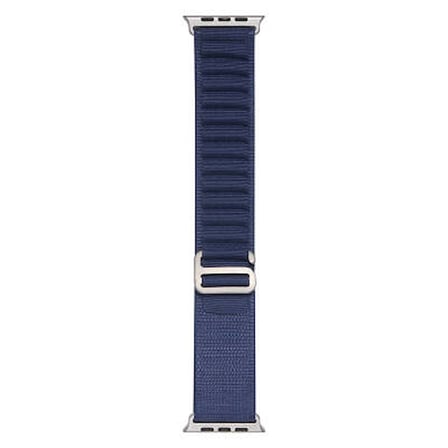 Lexroo Apple Watch Ultra 49mm Band-74 Hasır Kordon - Lacivert