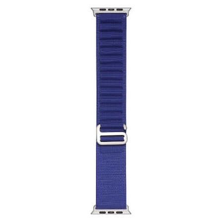 Lexroo Apple Watch Ultra 49mm Band-74 Hasır Kordon - Mavi