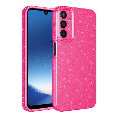 Galaxy A25 Kılıf Kamera Korumalı Simli Silikon Üstün Koruma FORUMSHOP