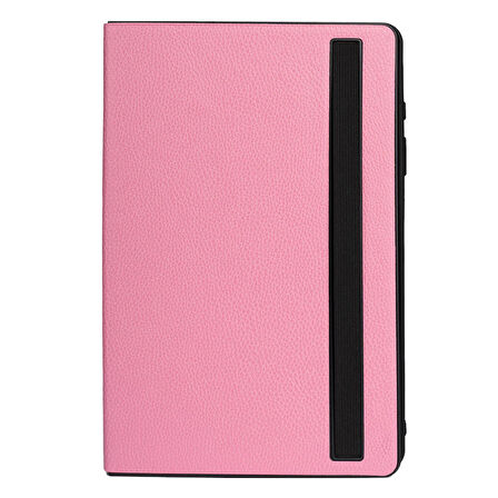 Galaxy Tab A9 Uyumlu ​ZYL Fest Dönebilen Standlı Kılıf-Pembe