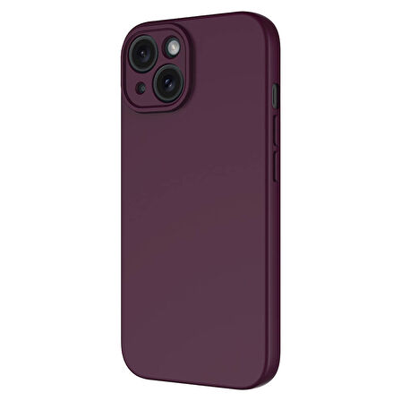 iPhone 15 Plus Kılıf Zore Mara Lansman Kapak-Lila