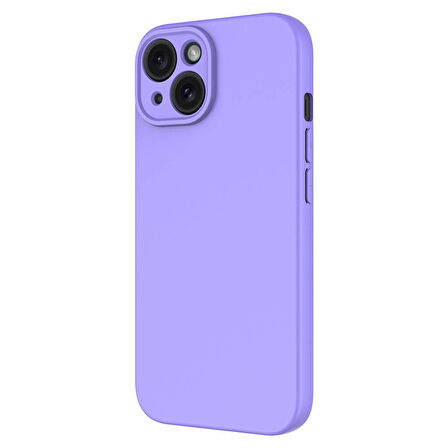 iPhone 15 Plus Kılıf Zore Mara Lansman Kapak-Lila