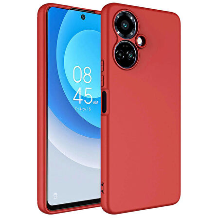 Vendas Tecno Camon 19 Pro Uyumlu W-Lansman Serisi Içi Kadife Ipek Dokulu Lansman Kılıf