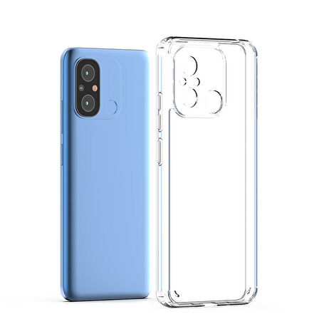 Xiaomi Redmi 12C Kılıf Zore Coss Kapak-Renksiz