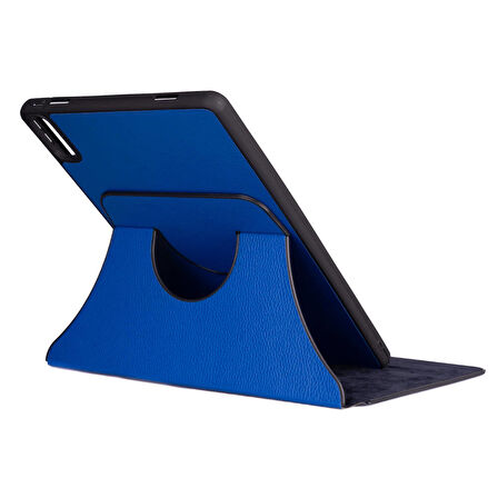 Lenovo Tab P11 11.5" (2.Nesil) Uyumlu ​İNC Fest Dönebilen Standlı Kılıf-Lacivert