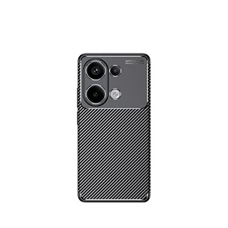 Xiaomi Redmi Note 13 Pro 4G Kılıf Zore Negro Silikon Kapak-Lacivert