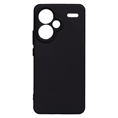 Xiaomi Redmi Note 13 Pro Plus 5G Uyumlu Zore  Biye Silikon-Siyah